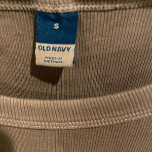 brown maxi oldnavy dress